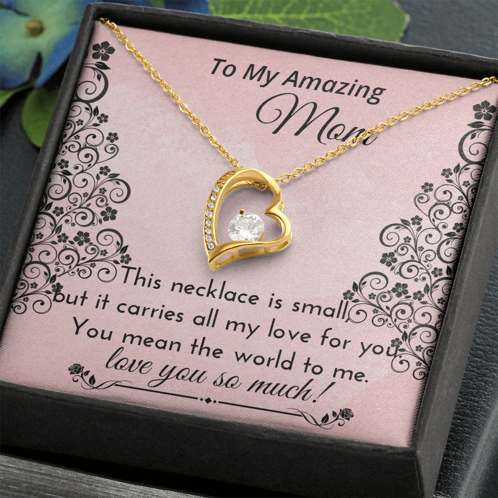 Sentimental Necklace for Mom – Beautiful Jewelry Gift with Heartfelt Message