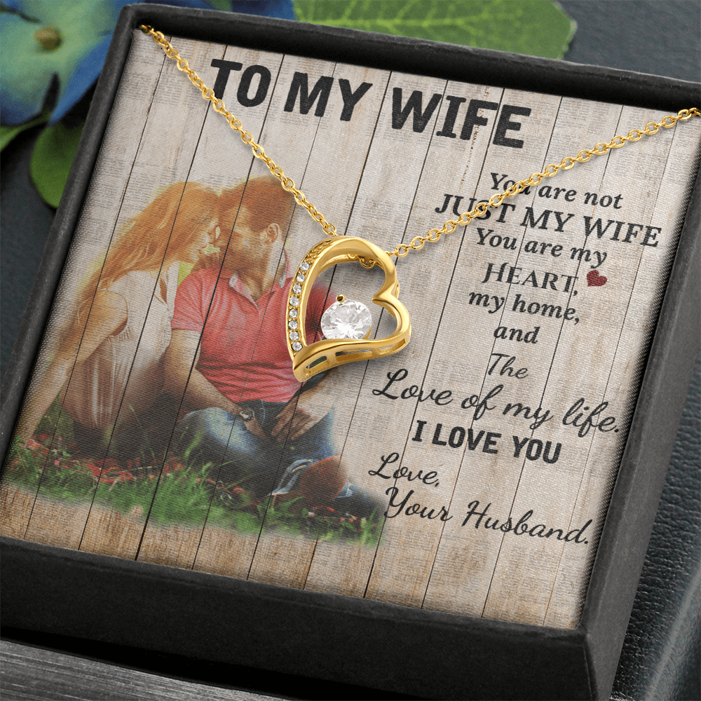 To My Wife Jewelry Gift – Perfect Anniversary Gift for Wife from Husband