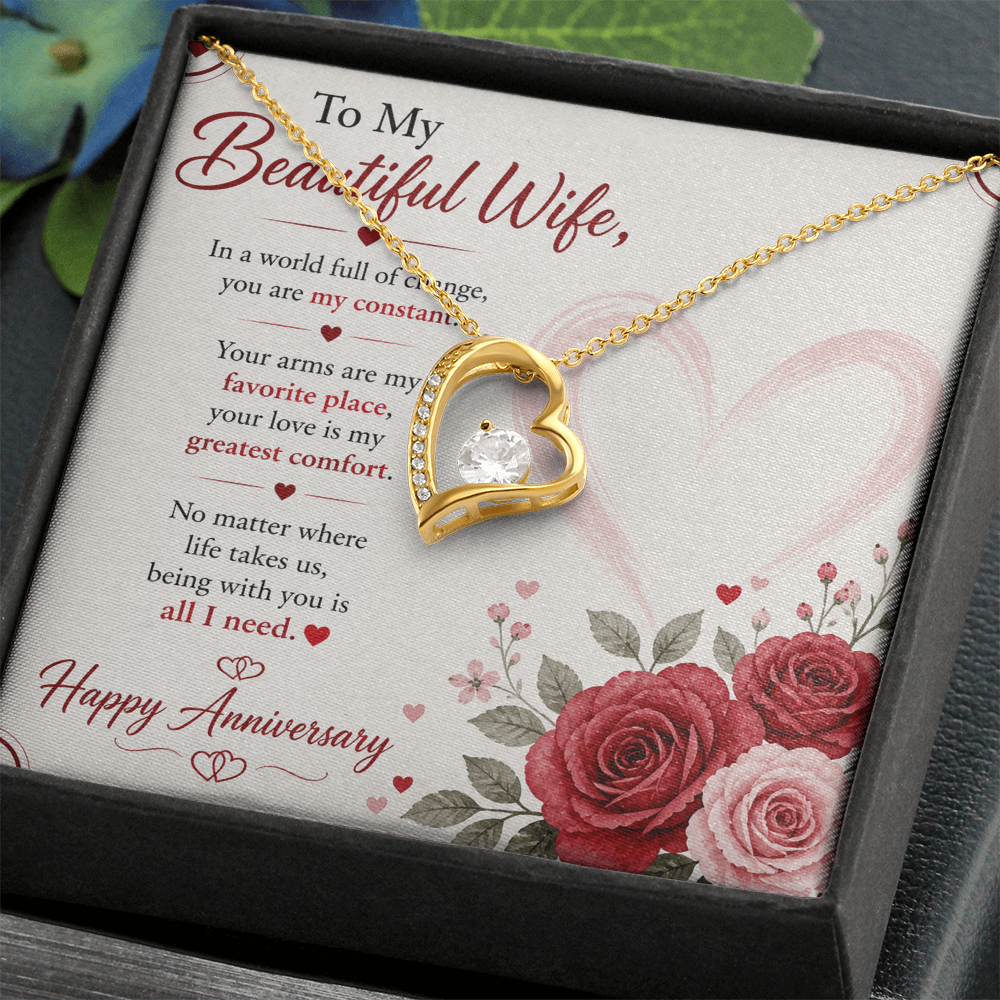 Romantic Jewelry Gift for Wife Anniversary Necklace
